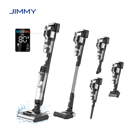 Jimmy Vacuum cleaner and washer | PW11 Pro Max-B | Cordless operating | Washing function | 460 W | 21.6 V | Operating time (max) 40-80 min | Black/Silver