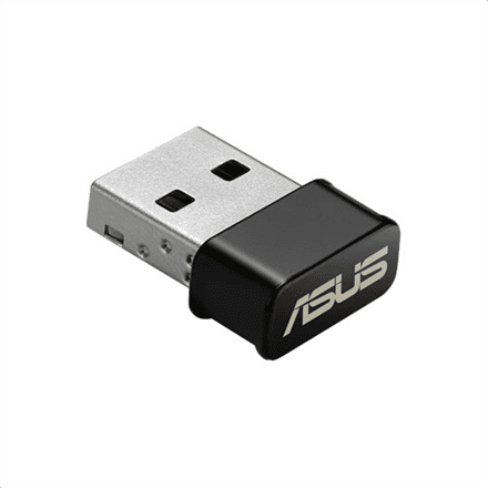 Asus | USB-AC53 NANO AC1200 Dual-band USB MU-MIMO Wi-Fi Adapter | 2.4GHz/5GHz | 36 month(s)
