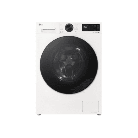 LG | Washing machine | F4X5011TWB | Energy efficiency class A | Front loading | Washing capacity 11 kg | 1400 RPM | Depth 57 cm | Width 60 cm | Display | LED | Steam function | Direct drive | Wi-Fi | White