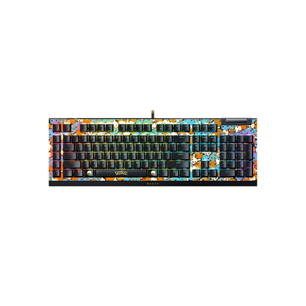 Razer | BlackWidow V4 X | Mechanical Gaming Keyboard | Wired | US | Green Mechanical Switches | Pokémon Edition | Chroma RGB