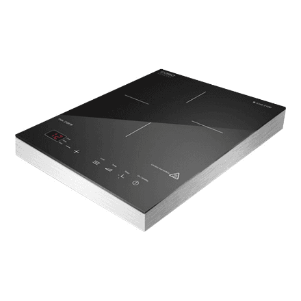 Caso | Free standing table hob | 02225 | Number of burners/cooking zones 1 | Sensor-Touch | Induction | Aluminium