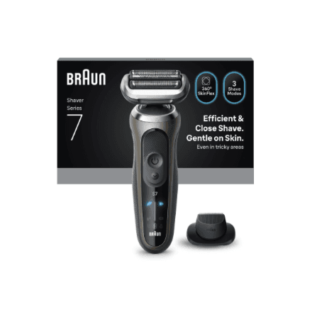 Braun 72-C1200s Series 7 Shaver, Gold | Braun