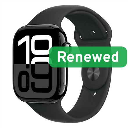Apple Renewed Grade C | Apple Watch Series 10 LTE 46mm | Jet Black