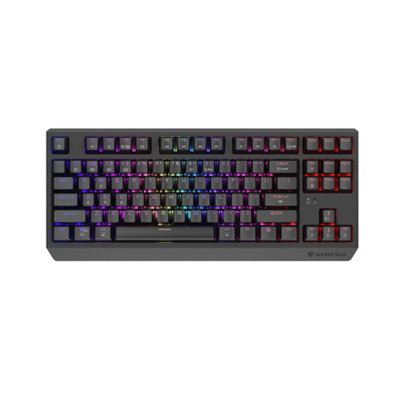 Genesis | THOR 230 | Mechanical Gaming Keyboard | Wireless | US | Outemu Red | Black