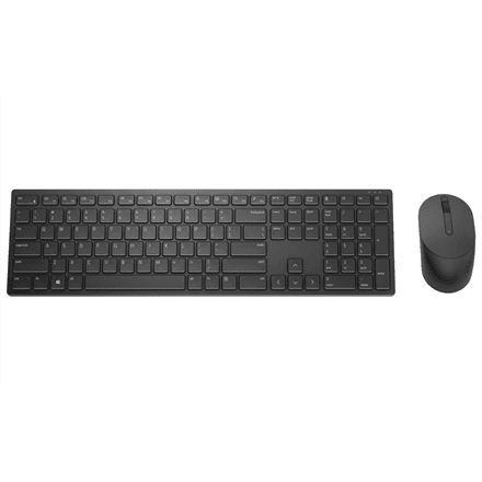 Dell | Pro Keyboard and Mouse | KM5221W | Keyboard and Mouse Set | Wireless | Batteries included | Wireless connection | EE | Black