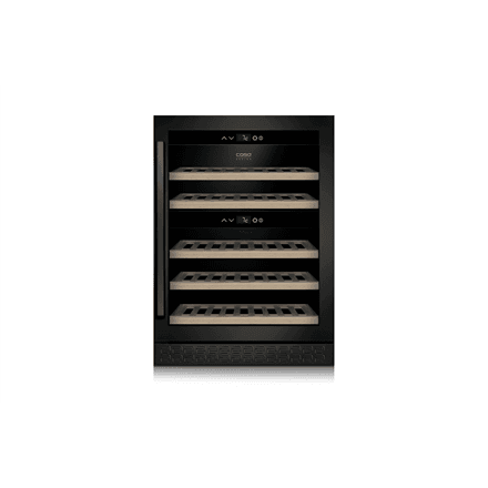 Caso | Wine cooler | WineChef Pro 40 | Energy efficiency class G | Showcase | Free standing | Bottles capacity 40 bottles | Cooling type Compressor technology | Black