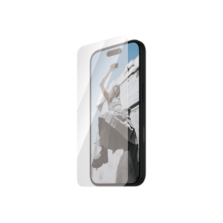 PanzerGlass Screen protector | Apple | iPhone 16 | Glass | Transparent | Ultra-Wide Fit