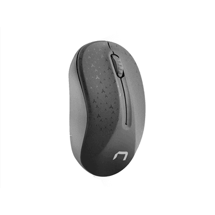 Natec Mouse, Toucan, Wireless, 1600 DPI, Optical, Black-Grey | Natec | Mouse | Optical | Wireless | Black/Grey