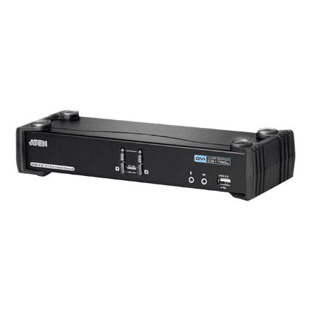 Aten 2-Port USB DVI Dual Link/CH7.1 Audio KVMP Switch | Aten | 2-Port USB DVI Dual Link/CH7.1 Audio KVMP™ Switch