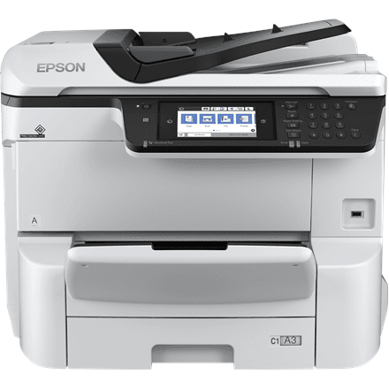 Epson | Multifunctional printer | WF-C8690DWF | Inkjet | Colour | All-in-One | A4 | Wi-Fi | Grey/Black
