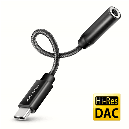 AXAGON | ADA-HC USB-C - HI-RES DAC Audio Adapter