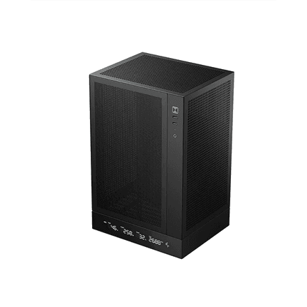 Deepcool PC Gaming Case | CH170 DIGITAL | Black | Mini ITX | ATX PS2