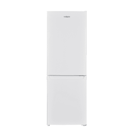Goddess | Refrigerator | GODRCE0142GW9E | Energy efficiency class E | Free standing | Combi | Height 142.2 cm | Fridge net capacity 121 L | Freezer net capacity 52 L | 40 dB | White