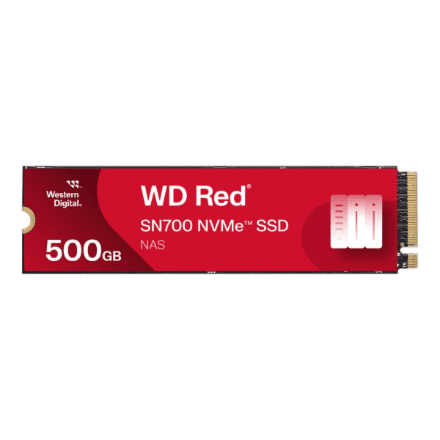 QNAP SSD 79700-G50001WD03-RS Red SN700 500GB NVMe PCIe Gen3x4 Bulk | QNAP