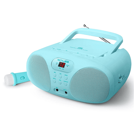 Muse | Portable Sing-A-Long Radio CD Player | MD-203 KB | AUX in | CD player | FM radio