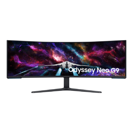 Samsung | Odyssey Neo G9 G95NC curved screen | LS57CG952NUXEN | 57 " | VA | Double UHD | 32:9 | 240 Hz | 1 ms | 2160 pixels | 350 cd/m² | HDMI ports quantity 3 | White | Warranty 36 month(s)