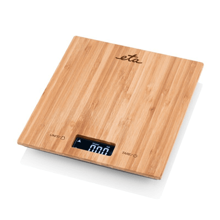 ETA | Kitchen scale | ETA977890000 Bambi | Maximum weight (capacity) 5 kg | Graduation 1 g | Display type LCD | Brown