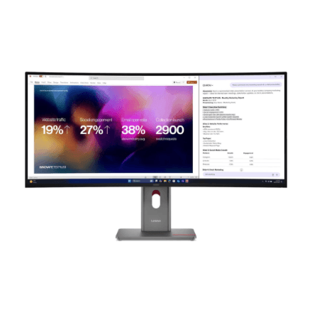 Lenovo | ThinkVision P40WD-40 | 39.7 " | IPS | WUHD | 21:9 | 120 Hz | 4ms GtG (Extreme mode) / 6ms GtG (Typical mode) ms | 5120 x 2160 pixels | 400 cd/m² | HDMI ports quantity 1 | Eclipse Black