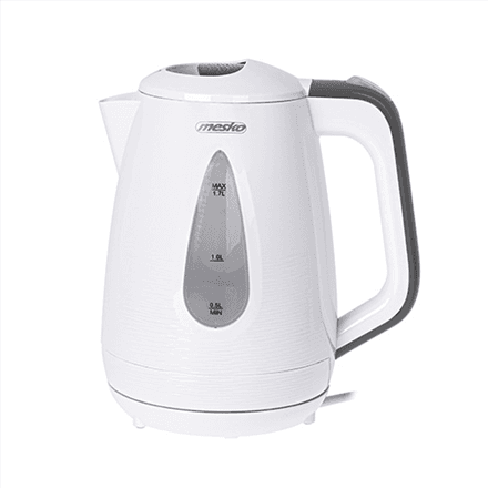 Mesko | Kettle | MS 1261g | Electric | 2200 W | 1.7 L | Polypropylene | 360° rotational base | Grey