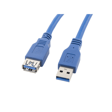 Lanberg | Lanberg USB-A 3.0 Cable, 1.8 m | CA-US3E-10CC-0018-B | USB Type-A to USB Type-A
