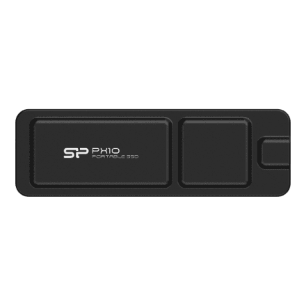 Silicon Power Portable SSD | PX10 | 1000 GB | USB 3.2 Gen 2 | Black