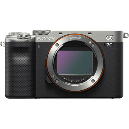 Sony Alpha A7C Full-frame Mirrorless Interchangeable Lens Camera, Body, Silver | Sony | Full-frame Mirrorless Interchangeable Lens Camera | Alpha A7C | Mirrorless Camera body | 24.2 MP | ISO sensitivity (max) 204800 |...