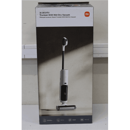SALE OUT. Xiaomi Vacuum | Truclean W20 | Warranty 3 month(s) | USED, DIRTY, CRACK ON WATER TANK, MISSING MANUALS