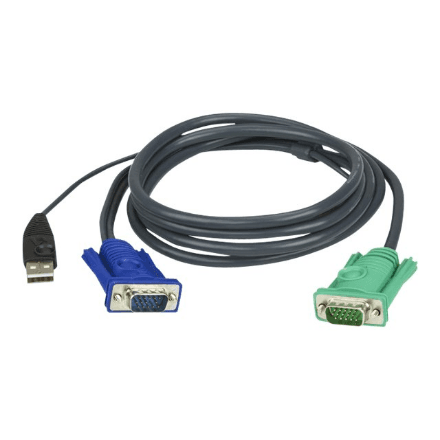 Aten | 1.2M USB KVM Cable with 3 in 1 SPHD | 2L-5201U