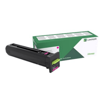 Lexmark CX860 Magenta Return Programme 55K Toner Cartridge | Lexmark 82K2UM0 | Lexmark - Ultra High Yield - magenta - original - toner cartridge - LCCP, LRP | Toner cartridge | Magenta