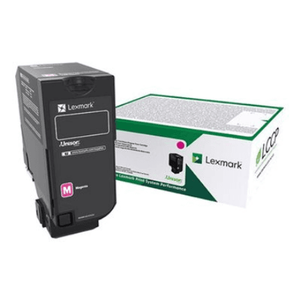 Lexmark CS725 Magenta Return Programme 12K Toner Cartridge | Lexmark 74C2HM0 | CS725 12K Toner Cartridge | Toner Cartridge | Magenta