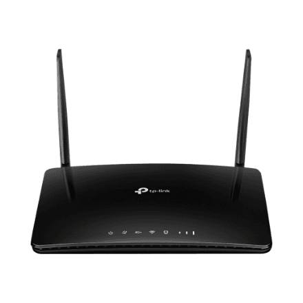 TP-LINK | Wireless Dual Band Gigabit Router | Archer MR500 | 802.11ac | 867 Mbit/s | 10/100/1000 Mbit/s | Ethernet LAN (RJ-45) ports 4 | Mesh Support Yes | MU-MiMO Yes | 4G + | Antenna type External antenna x 2 | 24 m...