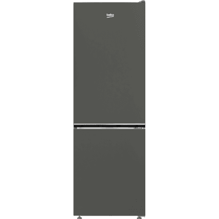 BEKO Refrigerator | B3RCNA344HG | Energy efficiency class E | Free standing | Combi | Height 179.6 cm | No Frost system | Fridge net capacity 209 L | Freezer net capacity 92 L | Display | 37 dB | Grey