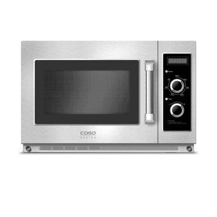 Caso | Ceramic Microwave Oven | C2100M | Free standing | 2100 W | 34 L | Stainless steel/Black
