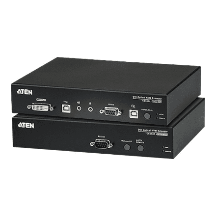 Aten | USB DVI Optical KVM Extender | CE690 | 1920 x 1200 at 20km