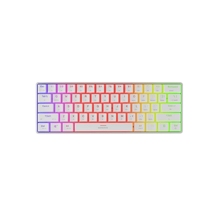 Genesis | THOR 660 G2 | Gaming keyboard | Wireless/Wired | US | Tactile | White