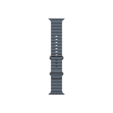 Apple 49mm Anchor Blue Ocean Band - Natural Titanium Finish | Apple