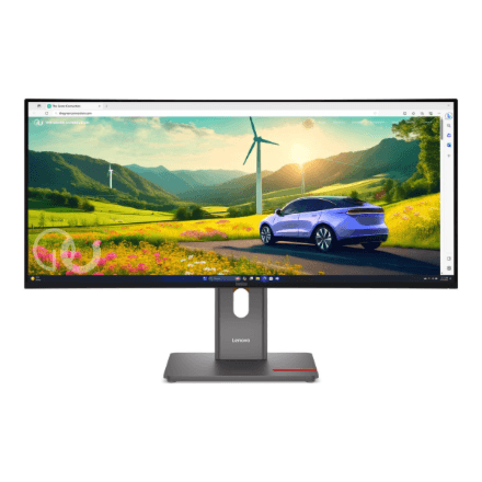 Lenovo | ThinkVision | P34WD-40 | 34 " | IPS | 21:9 | 120 Hz | 4 ms | 3440x1440 pixels | 350 cd/m² | HDMI ports quantity 1 | Eclipse black | Warranty 36 month(s)