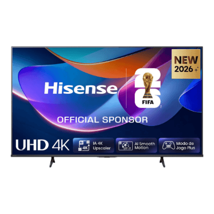 Hisense TV | 50A6S | 50 | Smart TV | VIDAA Smart OS | UHD | Black