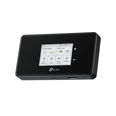 TP-LINK | 5G Mobile Wi-Fi M8550 | M8550 | 802.11ax | Mesh Support No | MU-MiMO No | 5G
