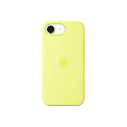 Apple iPhone 16e Silicone Case – Neon Yellow | Apple