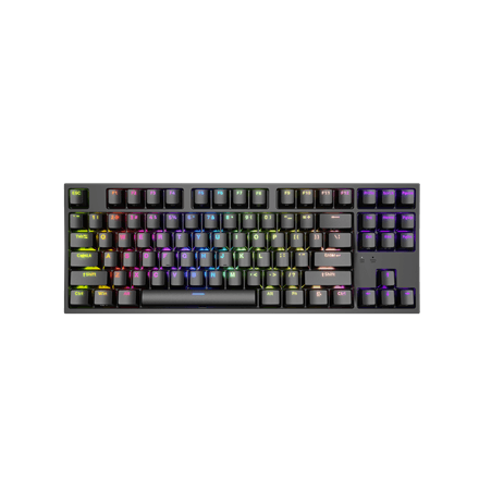Genesis | THOR 404 TKL | Mechanical Gaming Keyboard | Wired | US | Kailh Box Brown V2 | Black | RGB