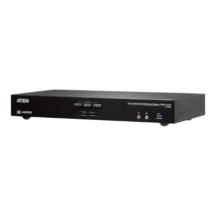 Aten | 2-Port USB 3.0 4K HDMI Dual Display KVMP Switch | CS1842