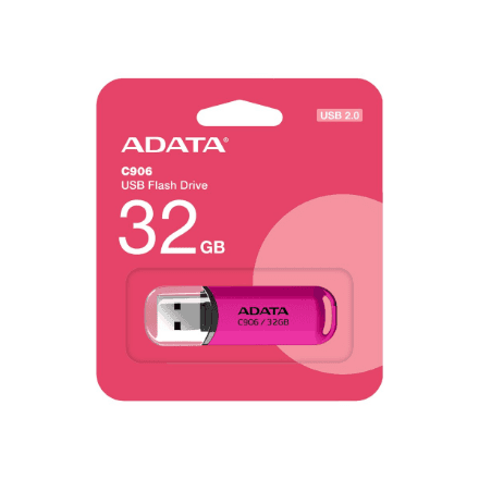 ADATA | USB Flash Drive | C906 | 32 GB | USB Type-A | Pink