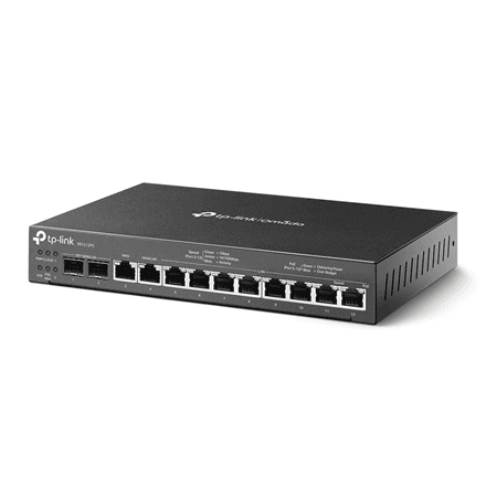 TP-LINK | Omada 3-in-1 Gigabit VPN Router | ER7212PC | 802.1q | 10/100/1000 Mbit/s | Ethernet LAN (RJ-45) ports 8 | Mesh Support No | MU-MiMO No | No mobile broadband