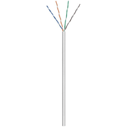 Goobay | 93885 | CAT 6 network cable, U/UTP, grey, 305 m