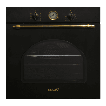 CATA | Oven | MRA 7108 BK | 60 L | Multifunctional | Manual | Knobs | Convection | Height 59.5 cm | Width 59.5 cm | Black Glass