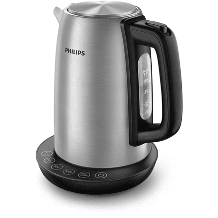Philips | Kettle | HD9359/90 | Electric | 2200 W | 1.7 L | Plastic/Stainless Steel | 360° rotational base | Grey