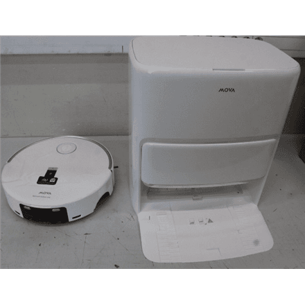 SALE OUT. MOVA Z60 Ultra Roller Complete Robot Vacuum, White | MOVA Robot Vacuum | Z60 Ultra Roller Complete | Wet&Dry | 6400 mAh | Dust capacity 3.2 L | 28000 Pa | White | USED, DIRTY, SCRATCHED | 36 month(s)