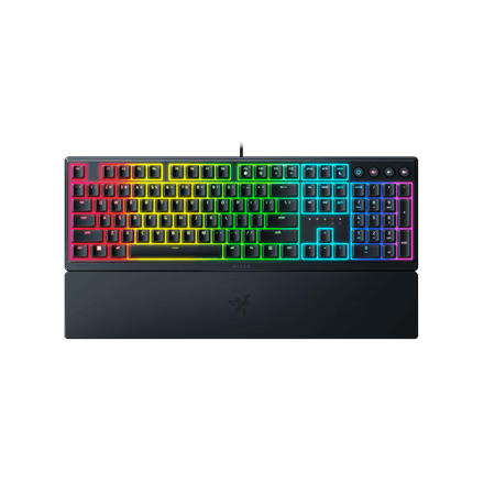 Razer | Ornata V3 | Gaming Keyboard | Wired | RGB LED light | Cyrillic | Razer Mecha-Membrane | Black