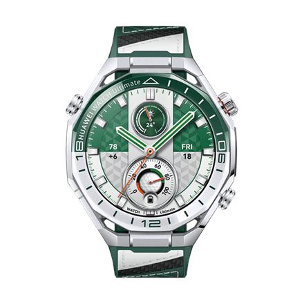 Huawei WATCH Ultimate 2 eSIM | Smart watch | AMOLED | 1.5 inch | Waterproof | Green and White
